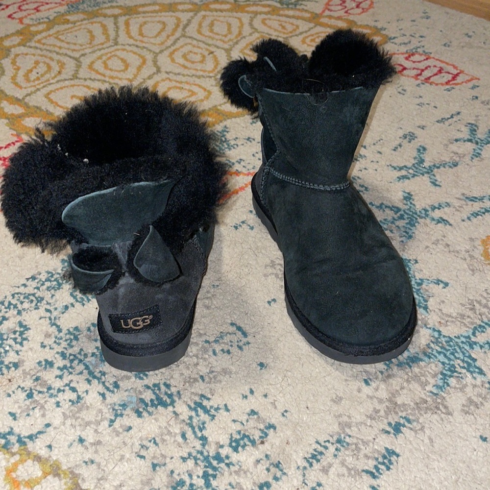 Black Uggs size 8